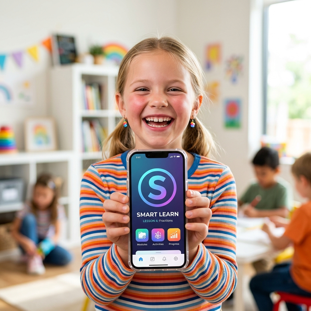 Fiatal lány mobiltelefonnal